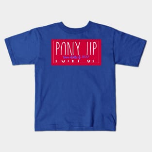 Pony Up SMU 2022 Kids T-Shirt